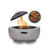 WOODANDGAS OUTDOOR MGO Round Fire Pit 60