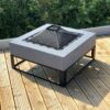 WOODANDGAS OUTDOOR MGO Square Fire Pit 70 - Image 3