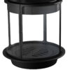 TRAFORART SPAIN Wood Fire Central Arlete 120 With Glass Black - Image 4