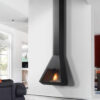 TRAFORART SPAIN Wood Fire Frontal Arion Rincon Corner Black