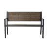 APK Bench Black Frame + Brown Polywood - Image 3