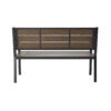 APK Bench Black Frame + Brown Polywood - Image 4