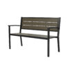 APK Bench Black Frame + Grey Polywood