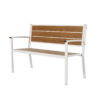 APK Bench White Frame + TK Color Polywood