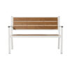 APK Bench White Frame + TK Color Polywood - Image 3
