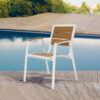APK Alum. Chair White Frame+TK Color Polywood 60x67 - Image 5
