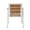 APK Alum. Chair White Frame+TK Color Polywood 60x67 - Image 4