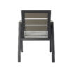APK Aluminium Chair Black Frame + Grey Polywood 60x67 - Image 4