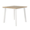 APK Table 80x80 Alum. White Frame + TK Color Polywood - Image 2