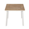 APK Table 80x80 Alum. White Frame + TK Color Polywood - Image 3
