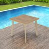 APK Table 80x80 Champagne Frame + TK Color Polywood - Image 4