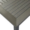 APK Aluminium Table Black Frame+Grey Polywood 120x80 - Image 2