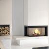 AXIS FRANCE Wood Fire Corner Left 120 Rustic Raisable - Image 3