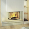 AXIS FRANCE Wood Fire Corner Left 120 Rustic Raisable - Image 4