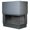 AXIS FRANCE Wood Fire Corner Right 120 Grey Raisable - Image 2