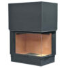 AXIS FRANCE Wood Fire Corner Right 90 Rustic Raisable - Image 2