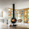 FOCUS FRANCE Electric Fire Bathyscafocus Black