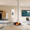 FOCUS FRANCE Electric Fire Central Ergofocus White
