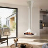 FOCUS FRANCE Electric Fire Central Ergofocus White - Image 2