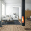FOCUS FRANCE Wood Fire Cent Slimfocus Suspended Pivoting Black - Image 2