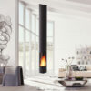 FOCUS FRANCE Wood Fire Cent Slimfocus Suspended Pivoting Black - Image 3