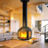 FOCUS FRANCE Wood Fire Central Agorafocus 850 Black -STP - Image 2