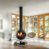 FOCUS FRANCE Wood Fire Central Bathyscafocus Open Black - Image 4