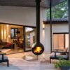 FOCUS FRANCE Wood Fire Central Bathyscafocus Outdoor Black - Image 2