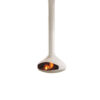 FOCUS FRANCE Wood Fire Central Ergofocus White - Image 2