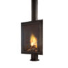 FOCUS FRANCE Wood Fire Central Eurofocus Fixed Black - Image 4