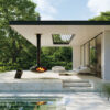 FOCUS FRANCE Wood Fire Central Domofocus Outdoor - Image 2