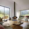 FOCUS FRANCE Wood Fire Indoor Central Domofocus Glazed - Image 2