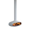 FOCUS FRANCE Wood Fire Indoor Central Domofocus White - Image 3