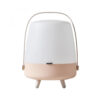KOODUU HOLLAND Bluetooth Speaker HQ& Lamp Lite-up Play Light Rose - Image 3