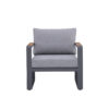 Sofa 1S Anthracite+Light Grey MHD041