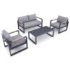 Lounge Set Anthracite CA2312