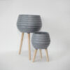 PLANTERS Home & Garden Planter Φ27xH23cm (Leg H41cm) - Image 2