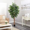 PLANTERS Artificial Ficus Tree 210 cm - Image 3