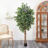 PLANTERS Artificial Ficus Tree 210 cm - Image 2