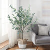 PLANTERS Artificial New Olive Tree 120 cm - Image 5