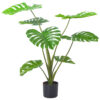 PLANTERS Monstera Plant with Black Pot 90 cm