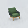 ROYAL GARDEN Akka Club Chair in Green