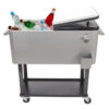 YOHO Metal Ice Cooler, Bucket & Holder - Image 2