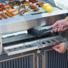 MERITCOOK BULIT-IN CHARCOAL BBQ GRILL WITH COVER - Image 4