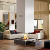 TOTEM Wood Fire Central 4 Sides 700 AS + Module 1 & 2 - Image 2