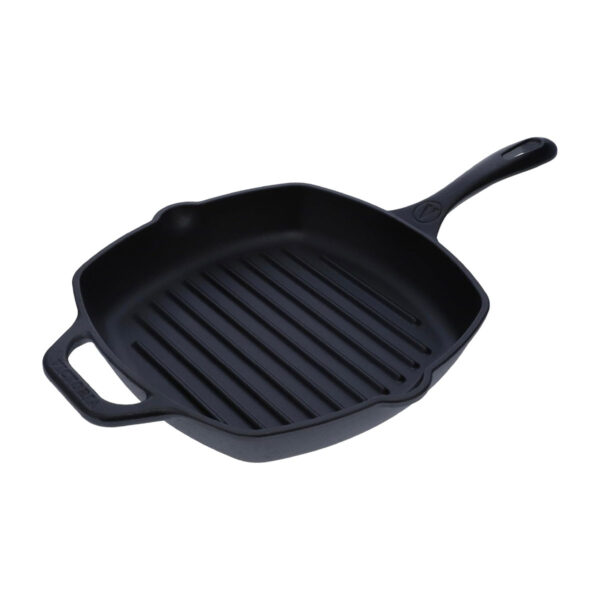 Victoria 10" Cast Iron Square Grill Pan