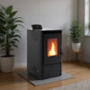 LINEAFIRE A Pellet Stove Black With Wifi - Image 5