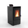 LINEAFIRE A Pellet Stove Black With Wifi - Image 4