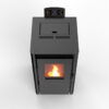 LINEAFIRE A Pellet Stove Black With Wifi - Image 3