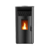 LINEAFIRE A Pellet Stove WITH WIFI BLACK